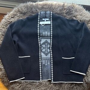 Black and White Women's Cardigan